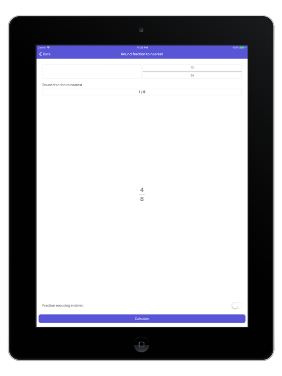 Screenshot #5 pour Fractions Converter & Calc