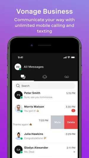 Vonage Business Communications screenshot 1