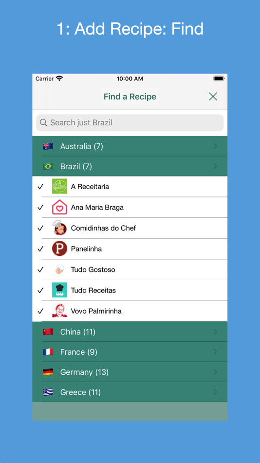 #1. Recipe Collector (macOS) بواسطة: Gilbert Hansen