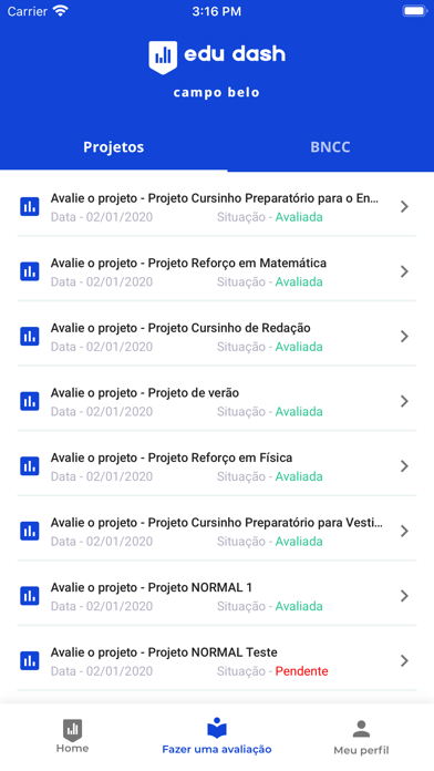 Edudash Direção app screenshot