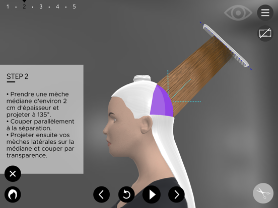 Screenshot #5 pour Hairteach