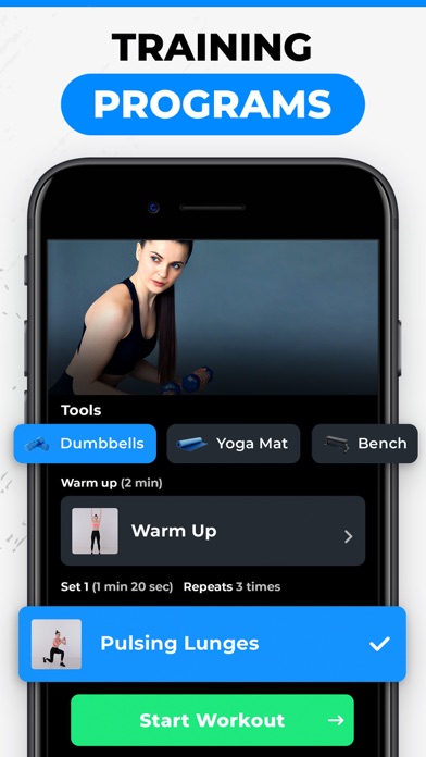AnyDay Fitness - Home Workout Screenshot