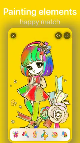 Game screenshot Princess coloring  and Paint apk