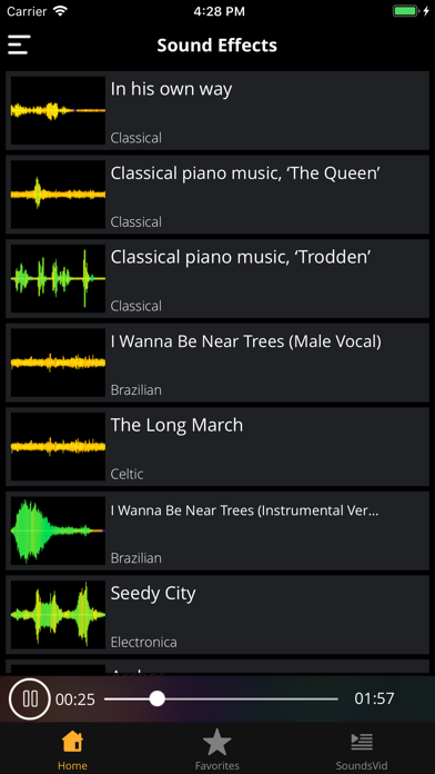 Sound Effects HD: Sounds&Audio Screenshot