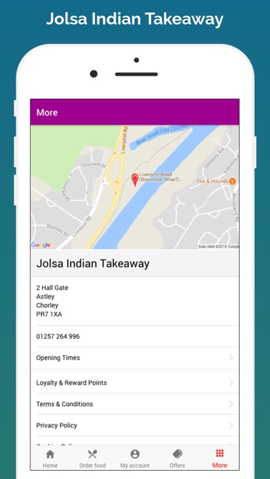 Screenshot #3 pour Jolsa Indian Takeaway