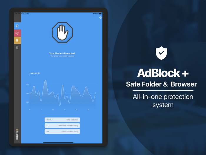 AdBlock Safe Folder and Browser