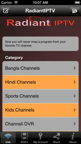 Game screenshot RadiantIPTV mod apk