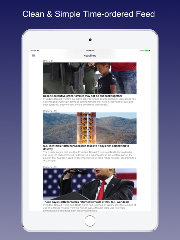 Screenshot #4 pour Newsflow: Real News Feed