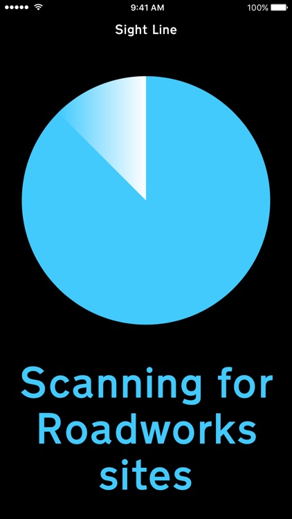 Sight Line for Roadworks