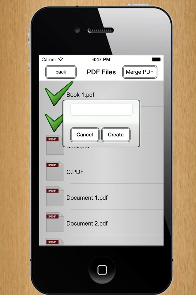 Combine and Join PDF screenshot 4