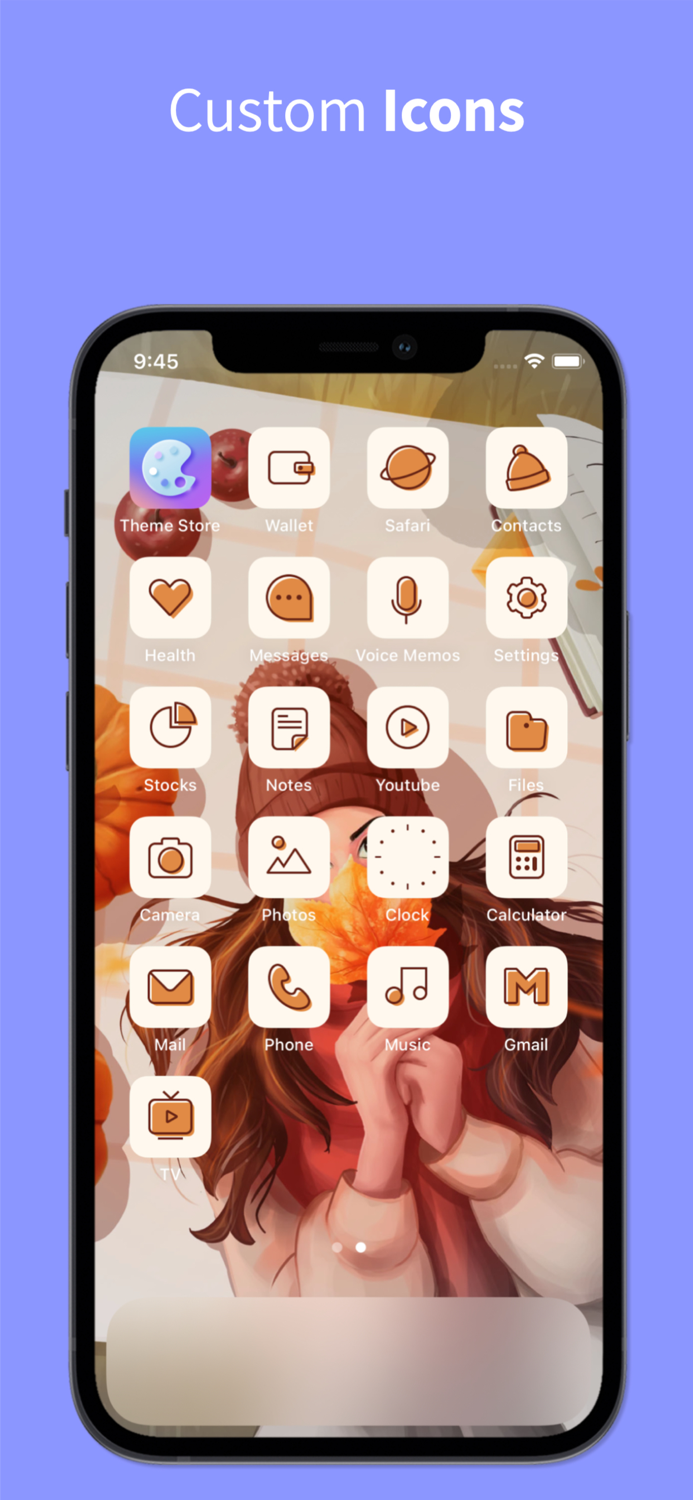 Theme Store widget changer