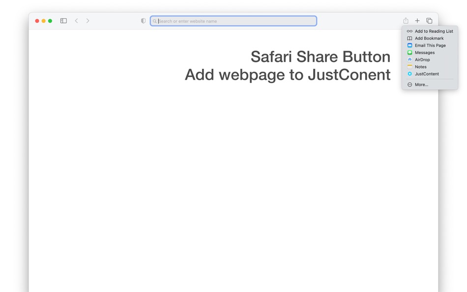 #5. JustContent (macOS) 由: Zhiguang Han