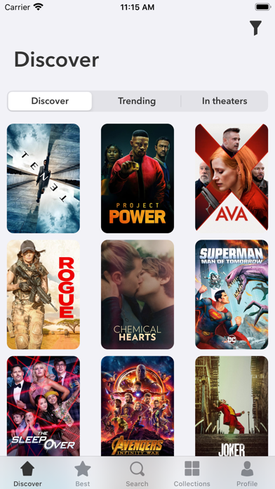 MyMovies - Catalog Screenshot