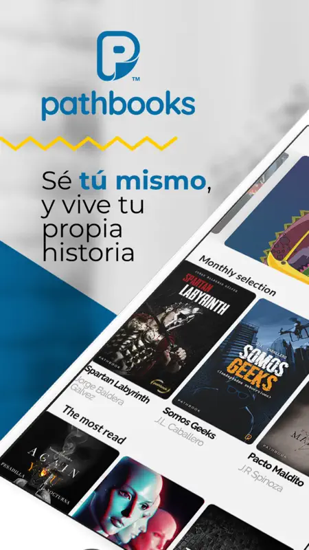 Pathbooks Libros y Audiolibros screenshot 1 of 5