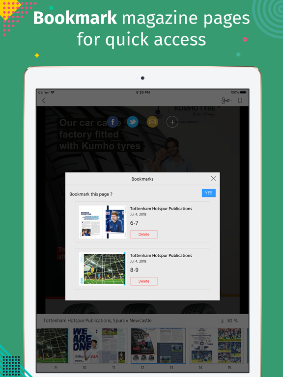 Screenshot #6 pour Tottenham Hotspur Publications
