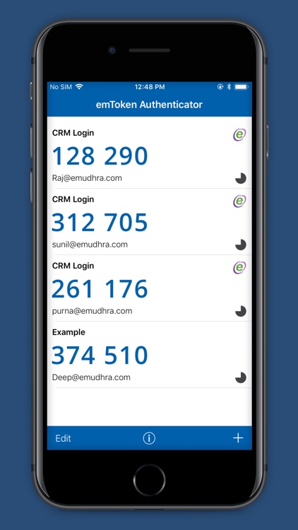 emToken Authenticator