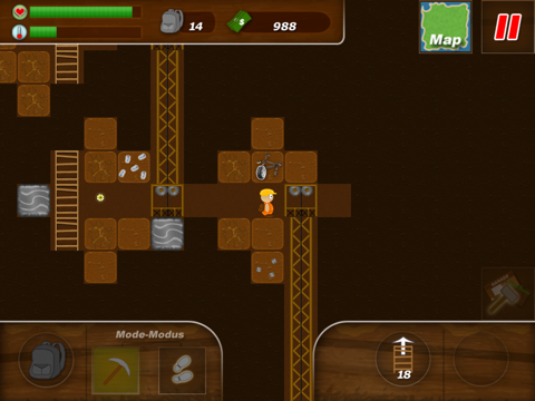 Screenshot #5 pour Treasure Miner Lite - 2d gem