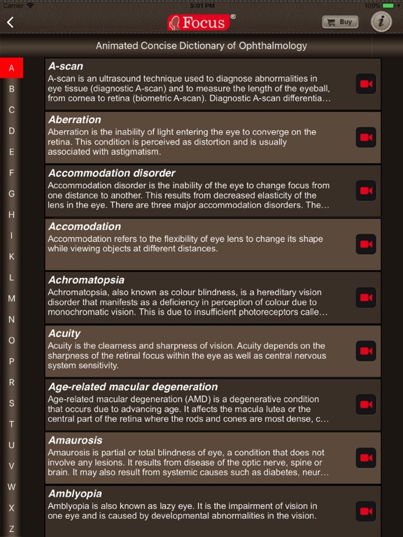 Screenshot #6 pour Animated Medical Dictionaries