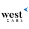 Book a taxi appointment with West Cabs from your mobile device, specify a pickup location, a date, and time, and manage the booking