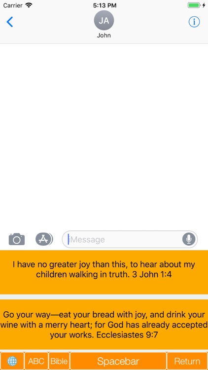 Bible Verse Keyboard