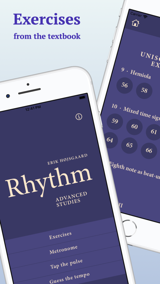 #1. Rhythm · Advanced Studies (iOS) 由: Marie Dahl Hoejsgaard