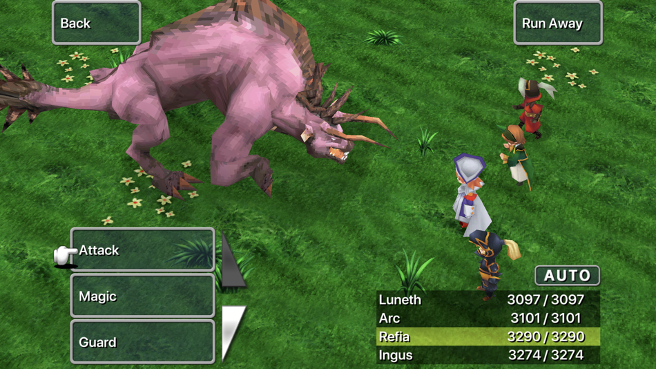 #3. FINAL FANTASY III (3D REMAKE) (iOS) 由: SQUARE ENIX
