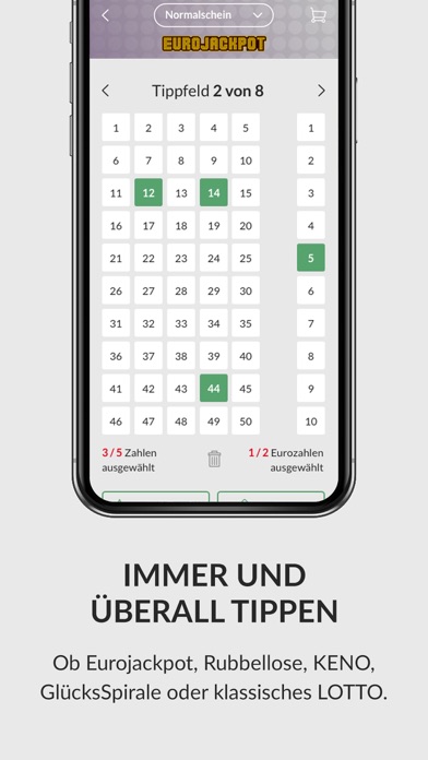 Sachsenlotto Screenshot
