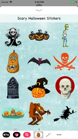 Game screenshot Scary Halloween Stickers mod apk