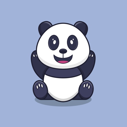 Lovely  Panda Emojis icon
