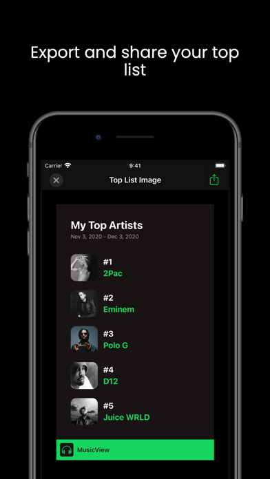 MusicView screenshot 4