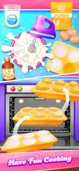 Game screenshot Glitter Cupcake Desserts mod apk
