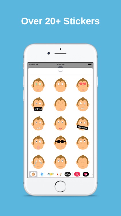 Monkey Sticker Pack