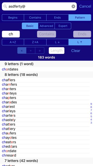 Lexica Word Finder for ENABLE screenshot 5