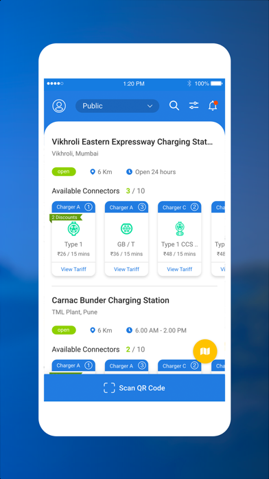 Tata Power EZ Charge Screenshot