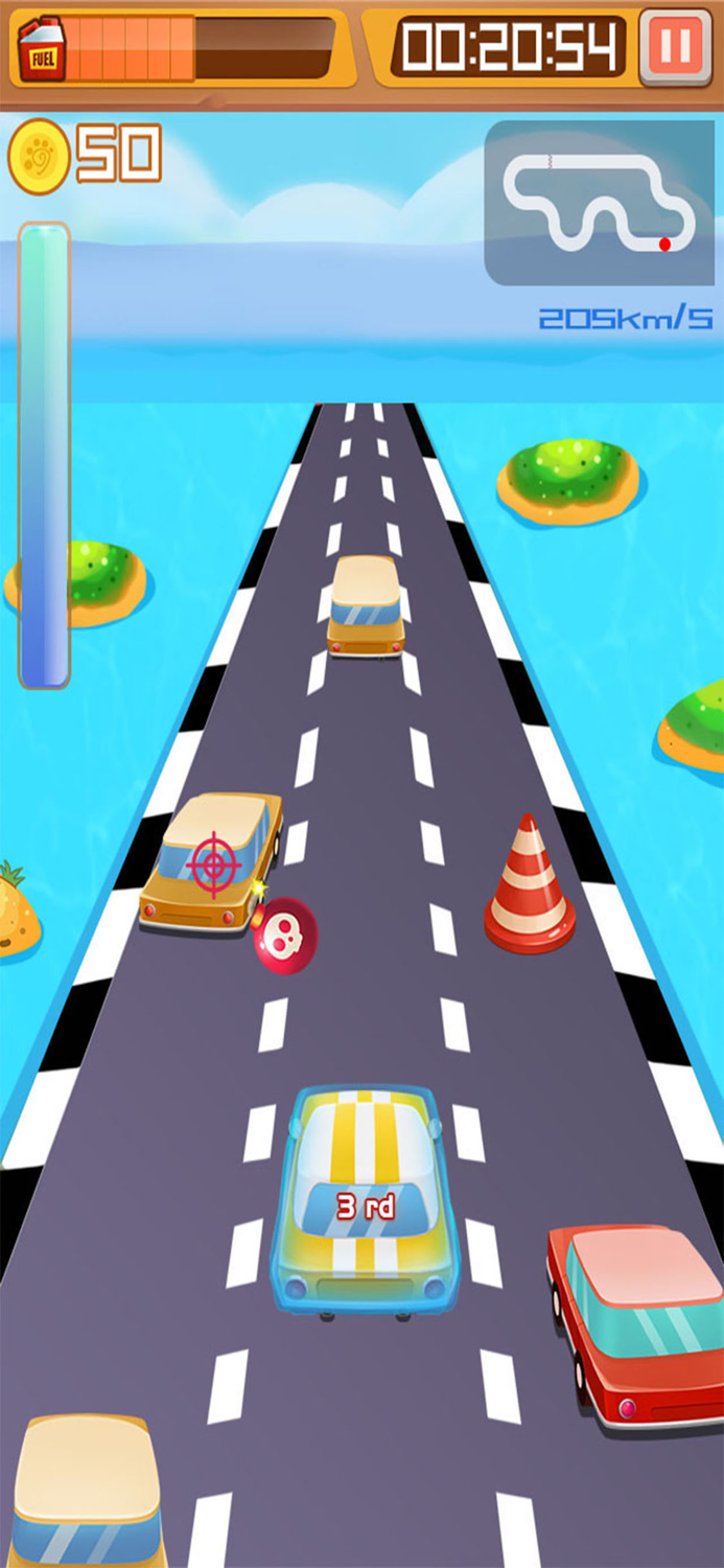 Happy Cars - speed racing game