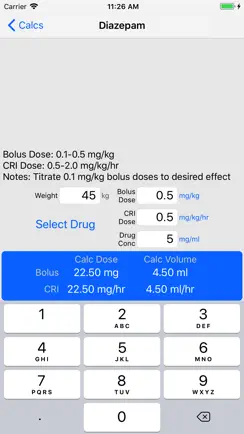 VetPDA Calcs iPhone image 1