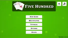 Game screenshot Five Hundred (500) hack