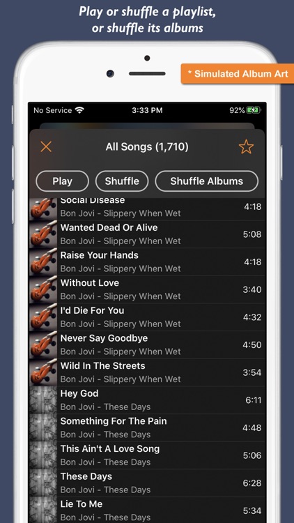 Music Player - Platinum Album screenshot-5