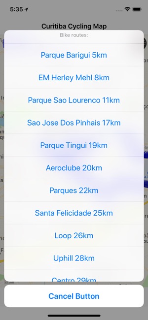 Curitiba Cycling Map(圖5)-速報App