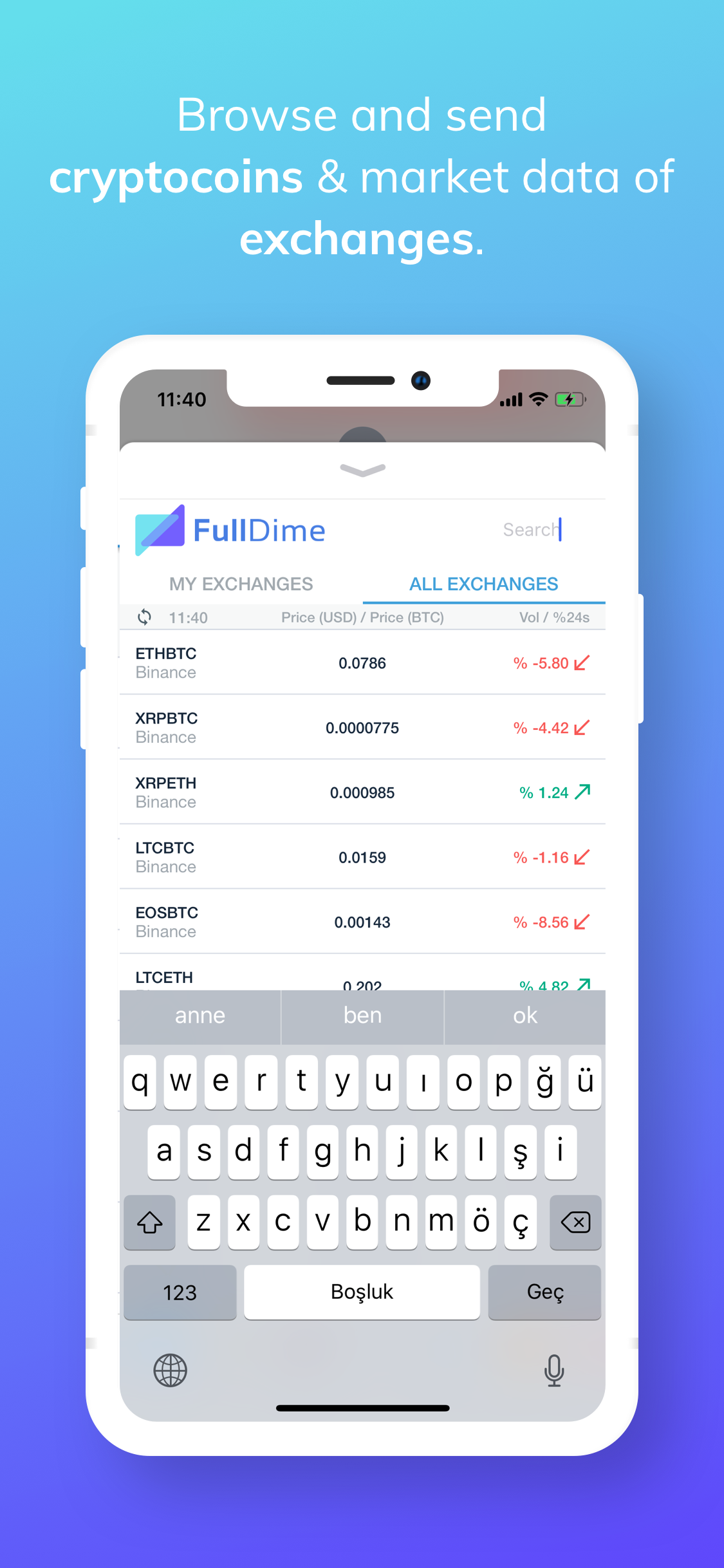 FullDime Crypto Saving Tracker screenshot 14
