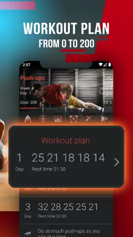 Game screenshot 200 Push Ups - Home Workout apk