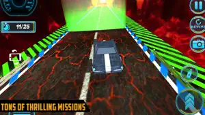 Car Driving On Impossible Trac screenshot #1 for iPhone