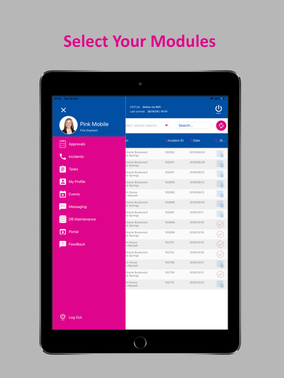 Screenshot #5 pour Cherwell Mobile for Pink