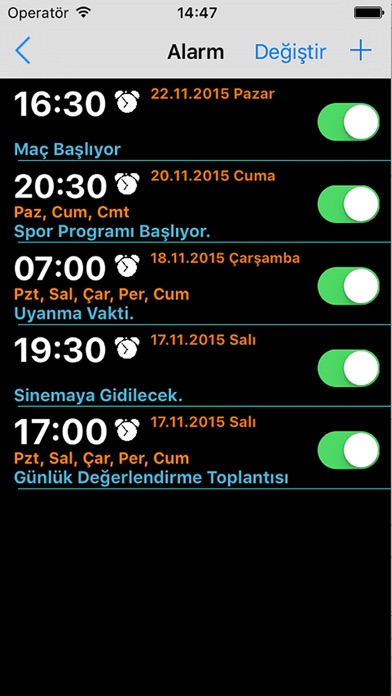 Futbol Saati Screenshot