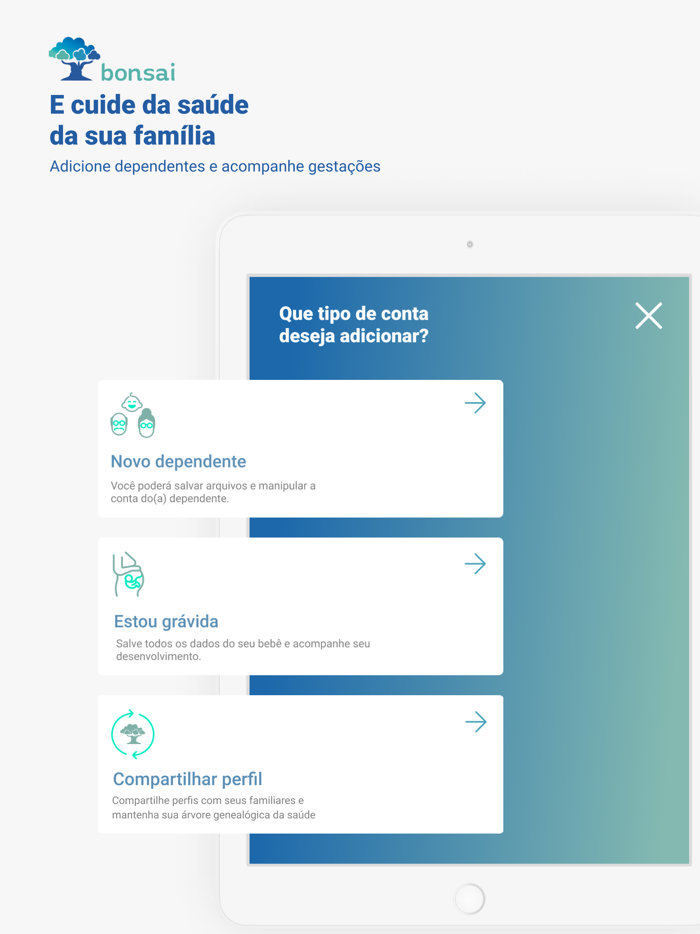 Bonsai - Saúde da sua família