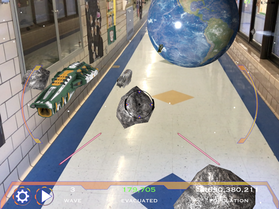 Asteroid Apocalypse AR iPad screenshot 5 - Games app