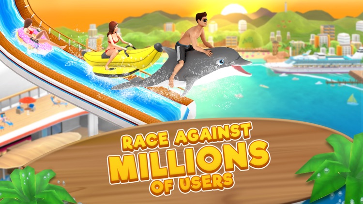 Uphill Rush Water Park Racing screenshot-0