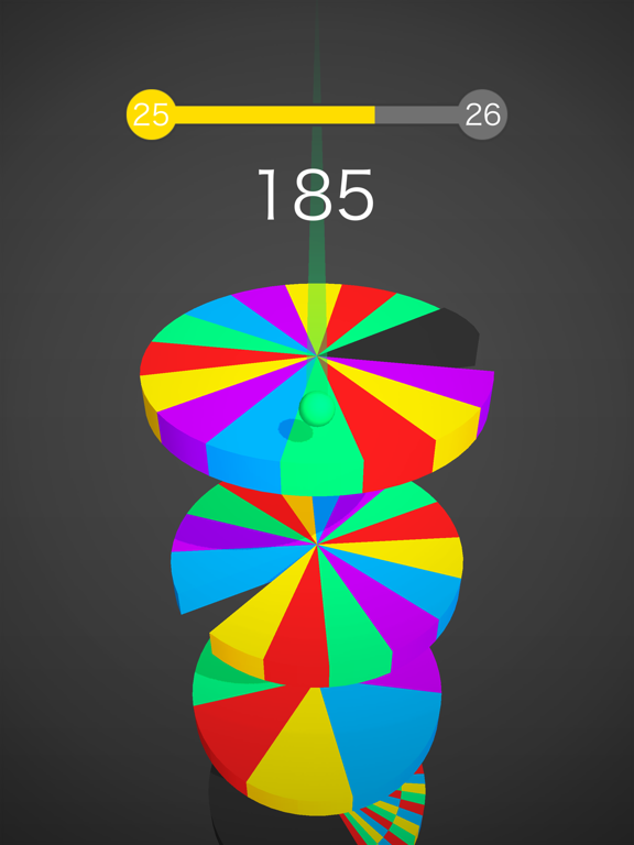 Helix Switch - Color Ball Jump iPad screenshot