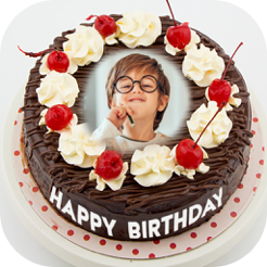 ‎Photo on Cake - Birthday Video