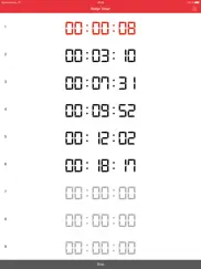 rallye timer ipad bildschirmfoto 1